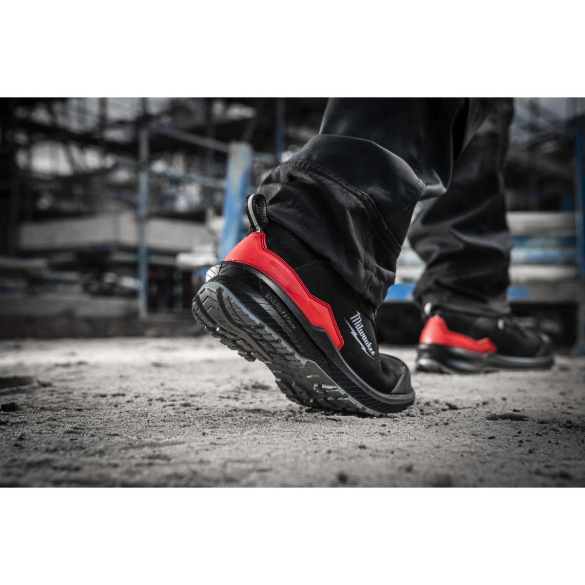Milwaukee FLEXTRED S3S Sicherheits-Halbschuh Leder schwarz