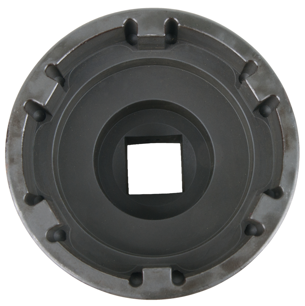 KS Tools 1" Nutmuttern-Schlüssel mit 6 Zapfen für Mercedes, 86 mm