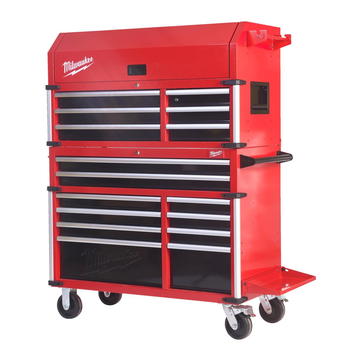 Milwaukee TOOLGUARD™ Werkstattwagen 117 cm / 46" mit 10 Schubladen