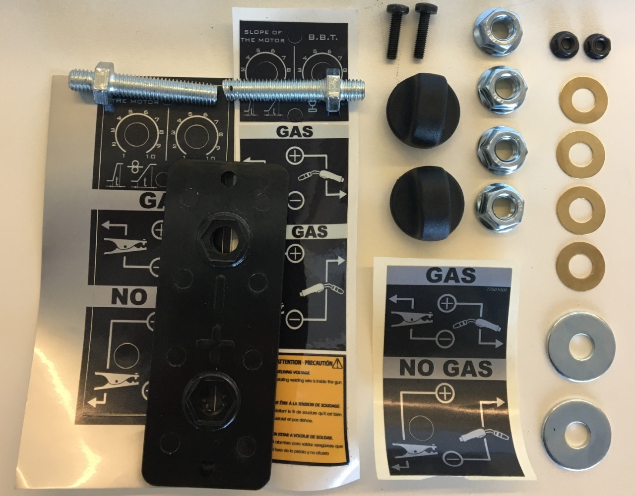 ELMAG Wechselplatte Gas/No Gas