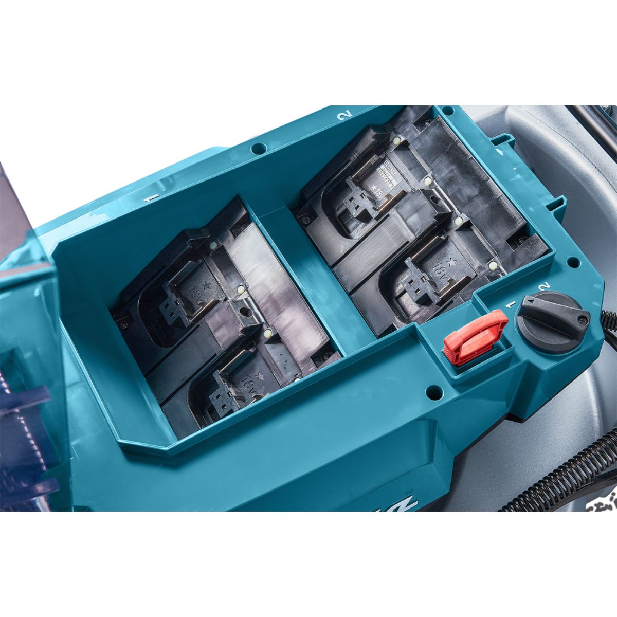 Makita Akku-Rasenmäher 2x18V (ohne Akku, ohne Ladegerät) DLM537Z