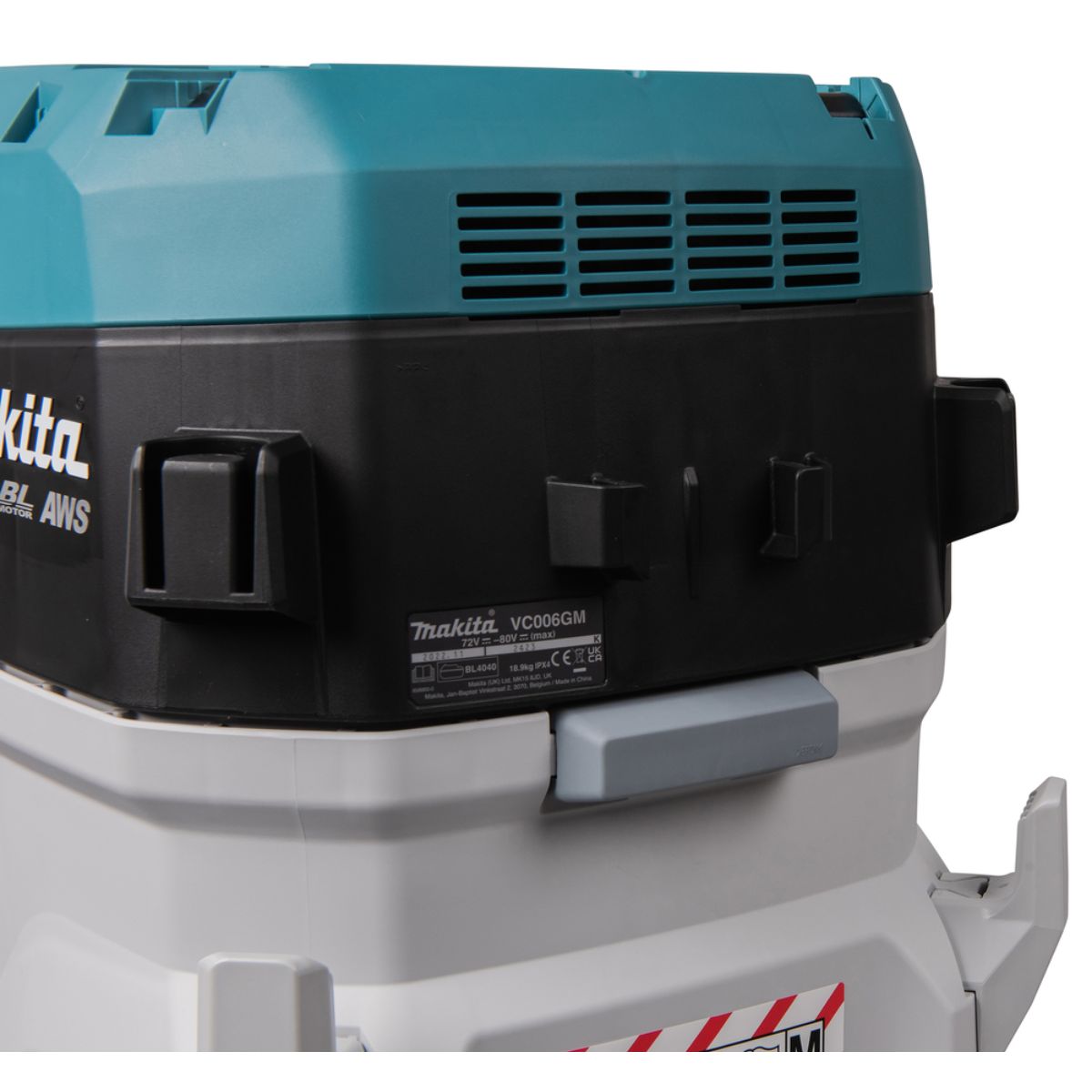Makita Akku-Staubsauger Klasse M, 40 l 40V max. (ohne Akku, ohne Ladegerät) VC006GMZ01