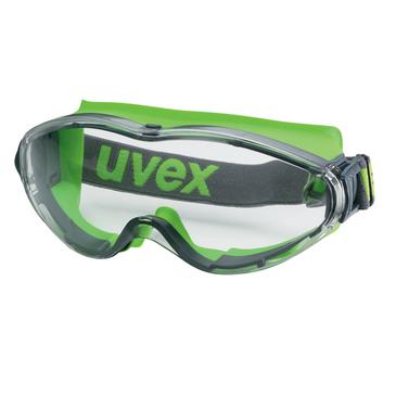 uvex Vollsichtbrille ultrasonic schwarz, grün