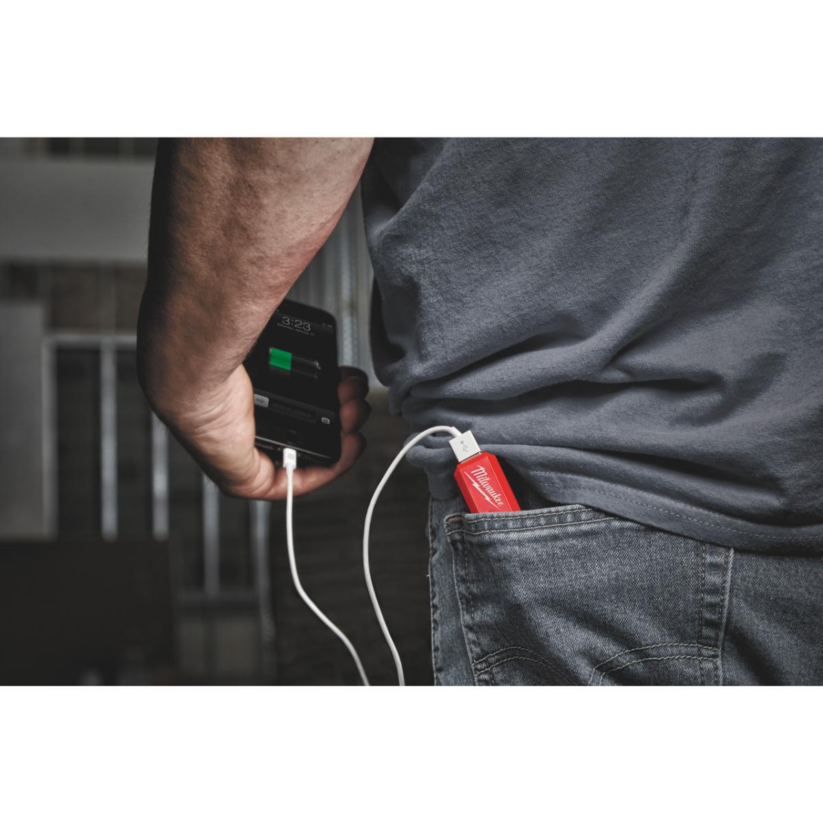 Milwaukee REDLITHIUM USB-Akku und Ladegerät L4PPS-301