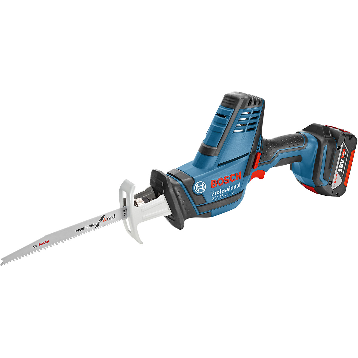 Bosch Akku-Säbelsäge GSA 18 V-LI C, Solo Version