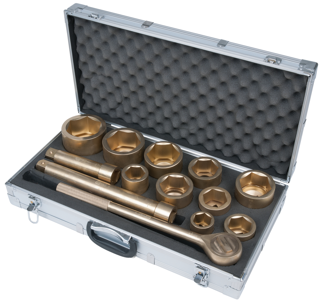 KS Tools BRONZEplus Steckschlüssel-Satz 1" 13-tlg