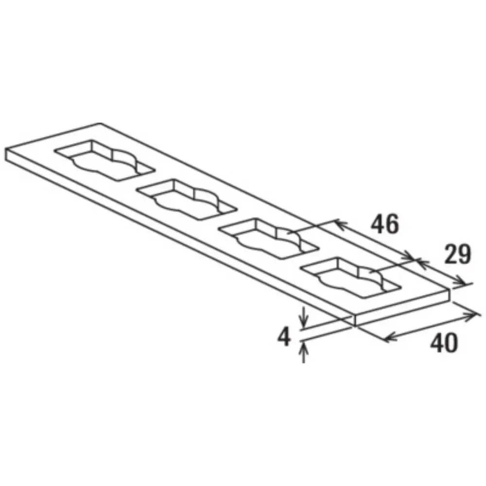 Fischer Verbindungselement PFFF 4I A4
