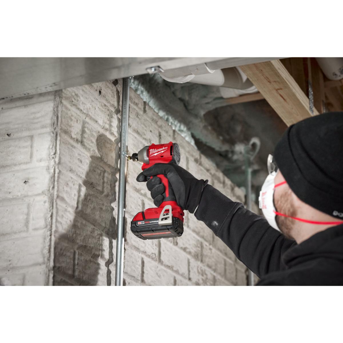 Milwaukee M18 bürstenloser Akku - Schlagschrauber 1/4" - M18BLIDR-0X