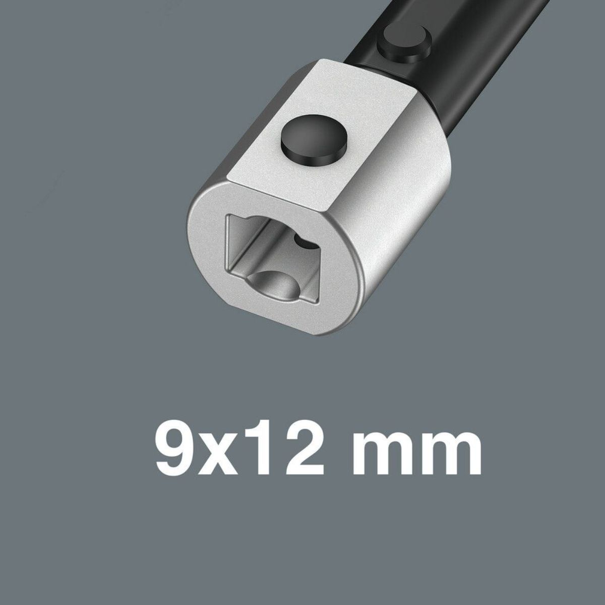 Wera 7774/1 Einsteckwerkzeug Bitadapter 1/4", 9x12 mm