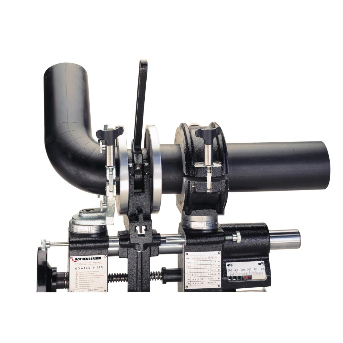 ROTHENBERGER Manuelle Heizelement-Stumpfschweißmaschine ROWELD P110, 40-110mm, 230V