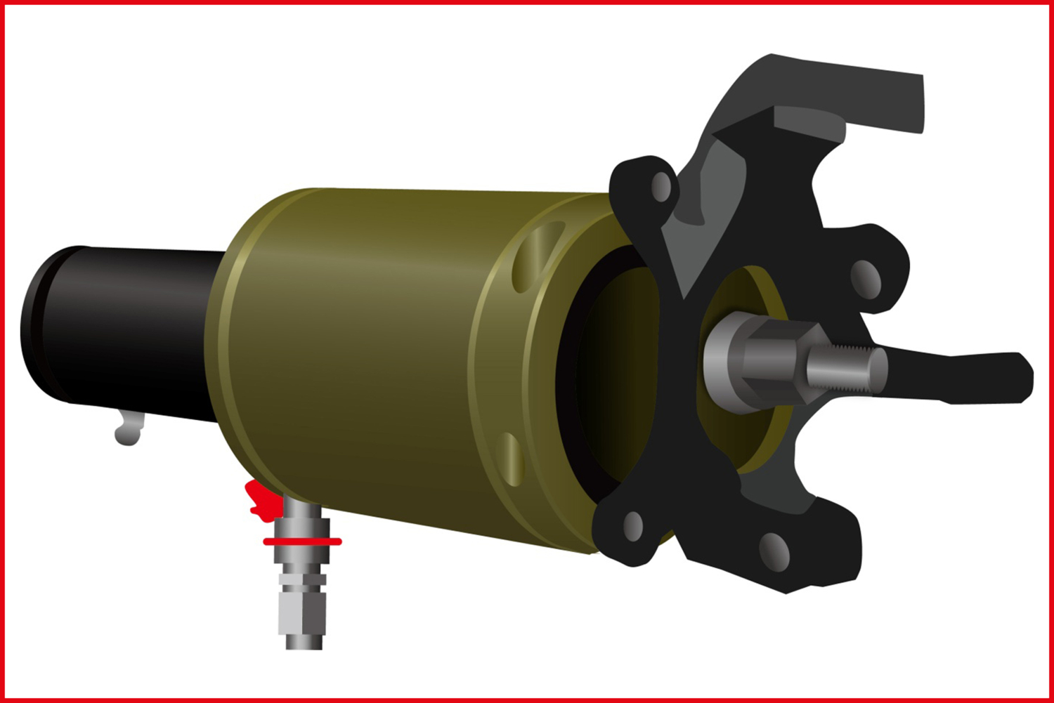 KS Tools Druckring-Satz für Radlager-Satz, vorne, 4-tlg