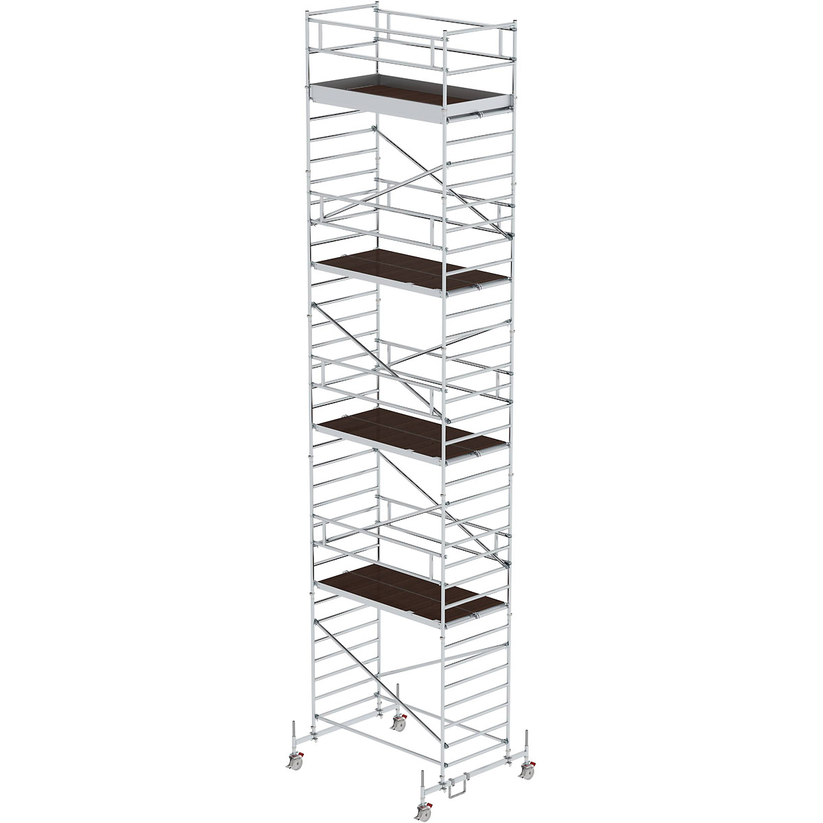 Munk Rollgerüst 1,35 x 2,45 m mit Fahrbalken & Doppel-Plattform