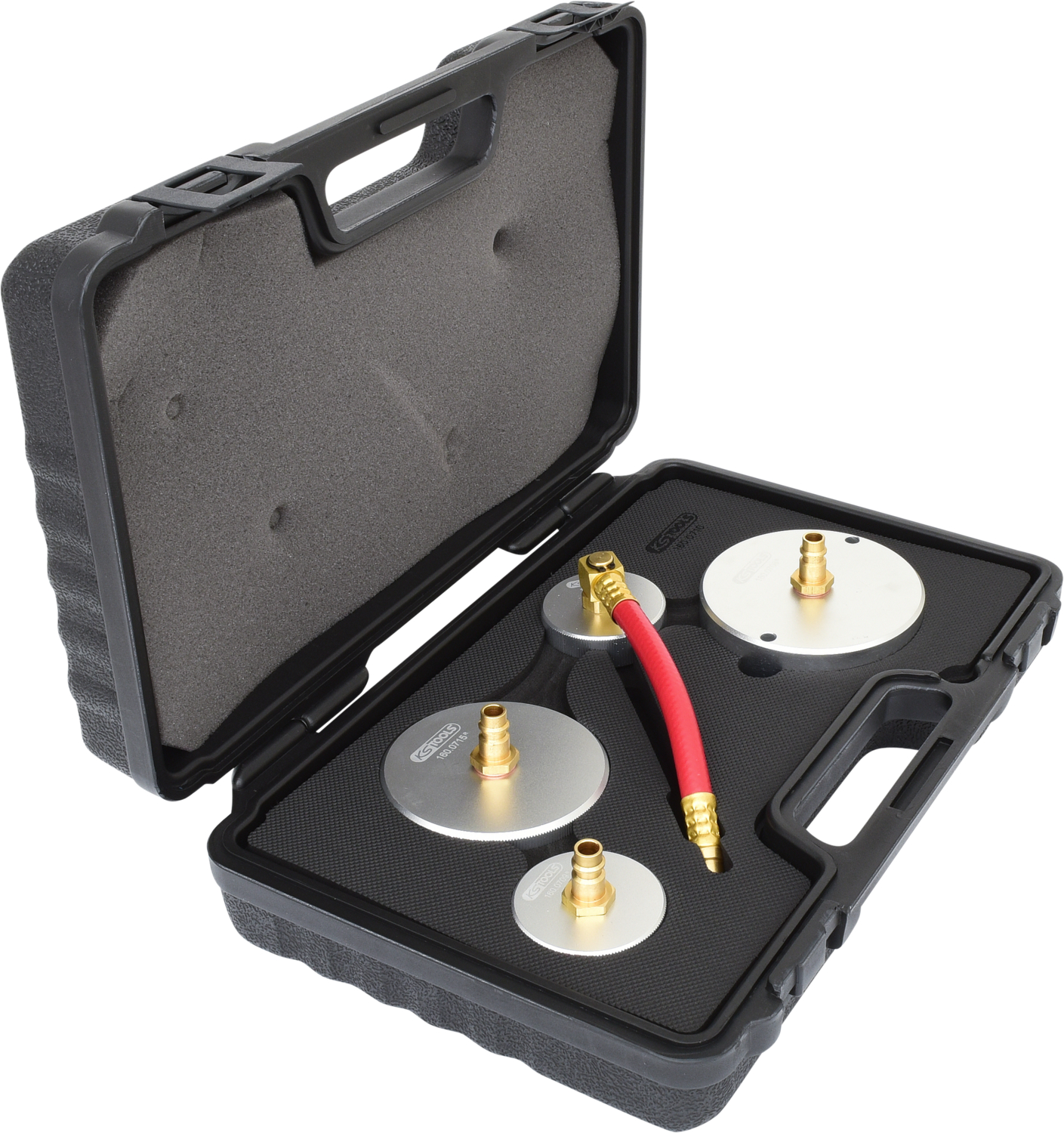 KS Tools Universal-Adaptersatz zur Bremsentlüftung, 4-tlg