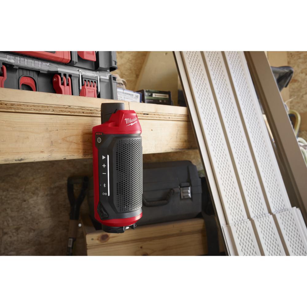 Milwaukee M12 Akku-Baustellenlautsprecher M12SPEJSG2-0