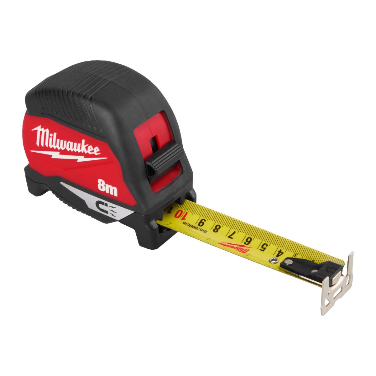 Milwaukee Premium-Bandmaß 8 m, 30mm PREMIUM -Gen II