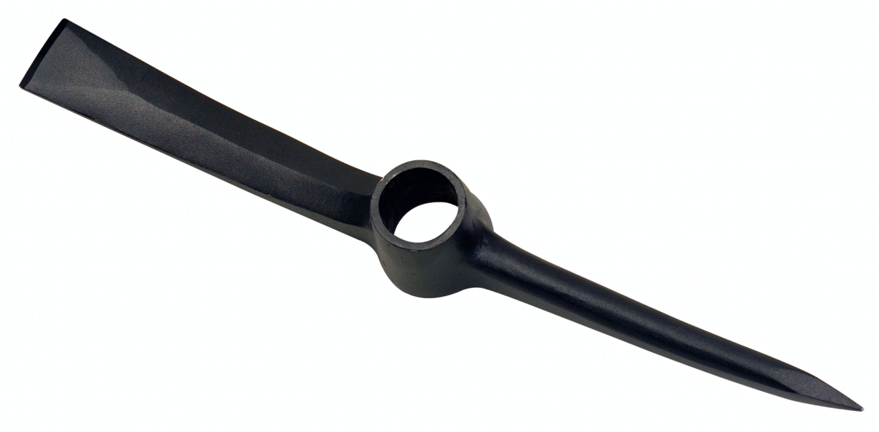 KS Tools Spitzhacke, rund, 560mm