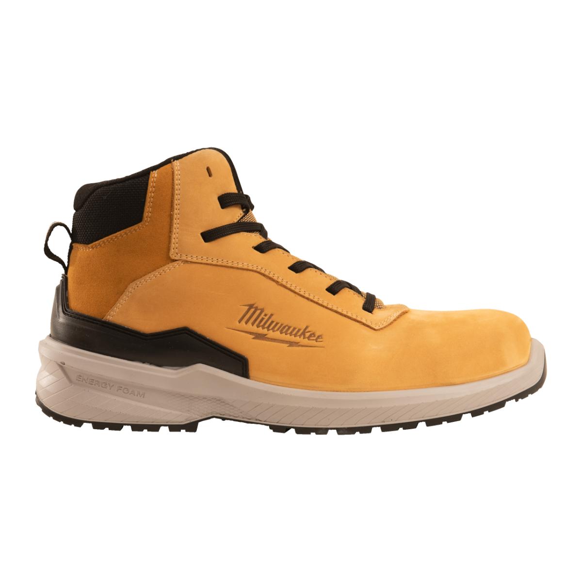 Milwaukee FLEXTRED S3S Sicherheits-Schnürstiefel Leder braun