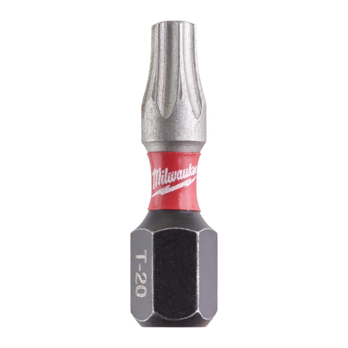 Milwaukee - Bit TX20 25mm SHOCKWAVE™ Display - 25 Stück