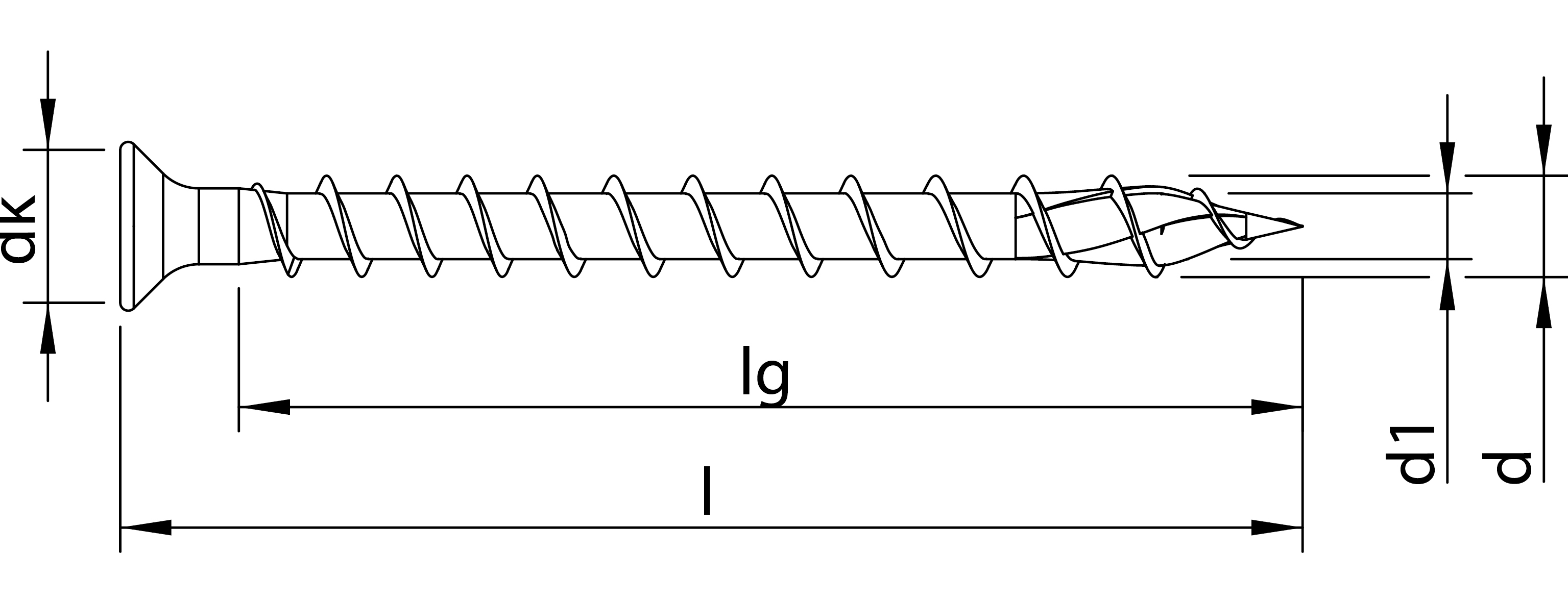 HECO TOPIX-plus 3 x 12mm Senkkopf VG Pozi-Drive 200 St.