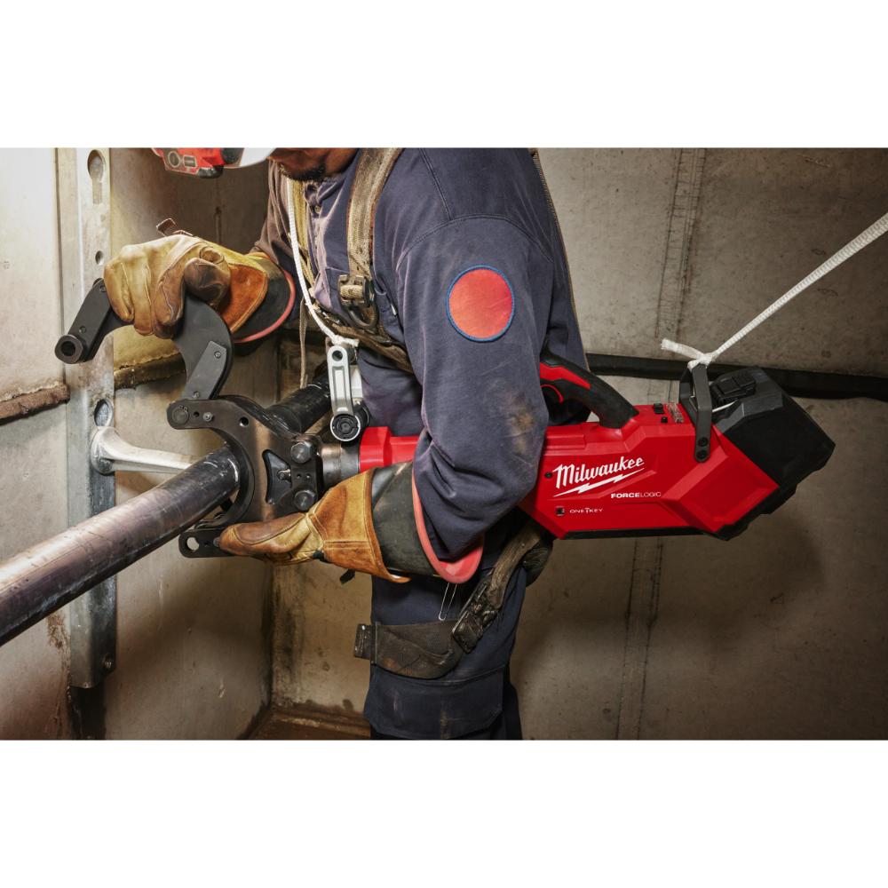 Milwaukee M18 FORCE LOGIC Hydraulischer Akku-Sicherheits-Kabelschneider 125 mm M18HSFC125R-802C