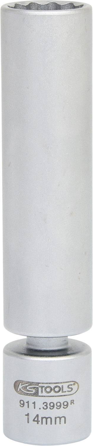 KS Tools 3/8" Spezial-Zündkerzen-Stecknuss für BMW mit Gelenk, 14mm