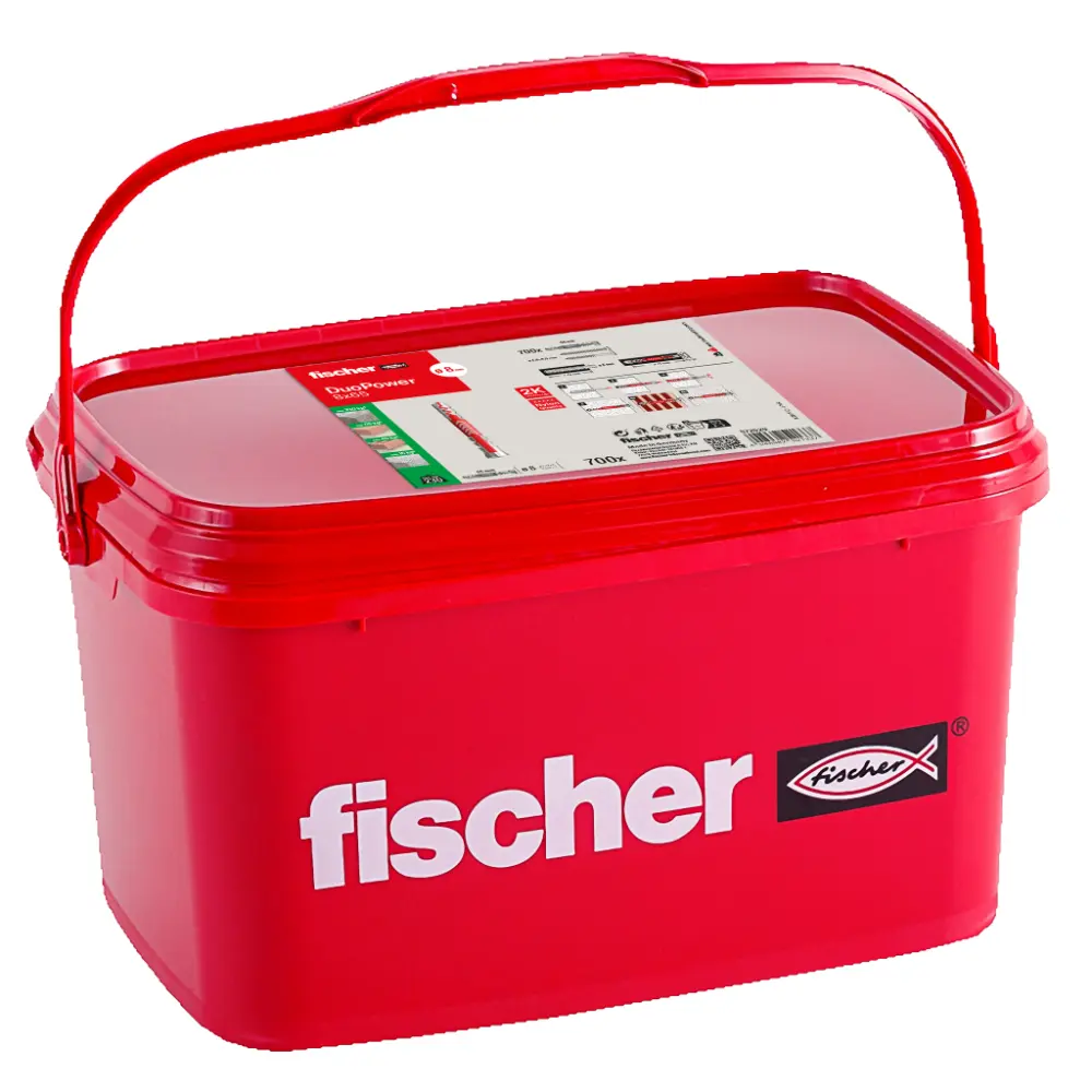 Fischer Universaldübel DuoPower 8x65 Eimer (700)