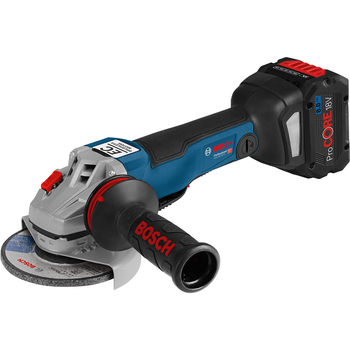 Bosch Akku-Winkelschleifer GWS 18V-10 PC, Solo Version