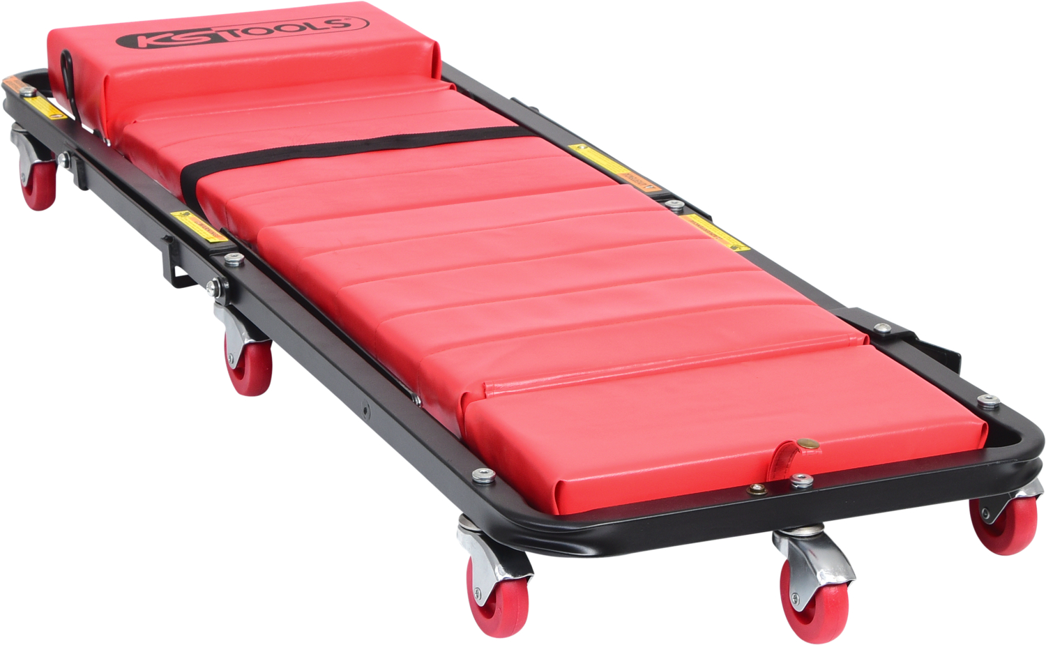 KS Tools Fahrbare Liege und Klappsitz, 1200x420mm