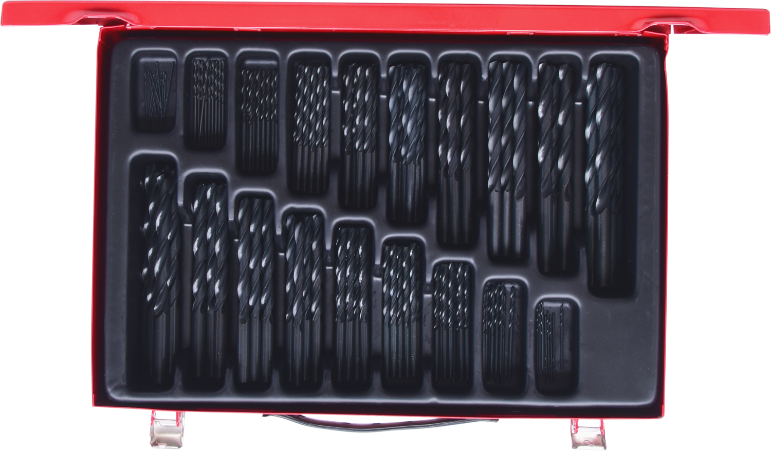 KS Tools HSS-R Spiralbohrer-Satz, 170-tlg, 1-10mm