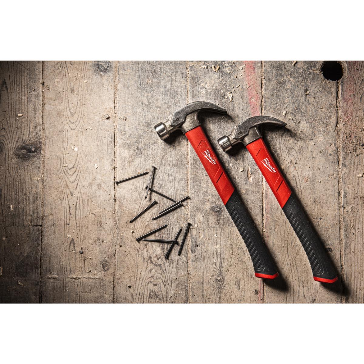 Milwaukee Fiberglas Klauenhammer 570gr