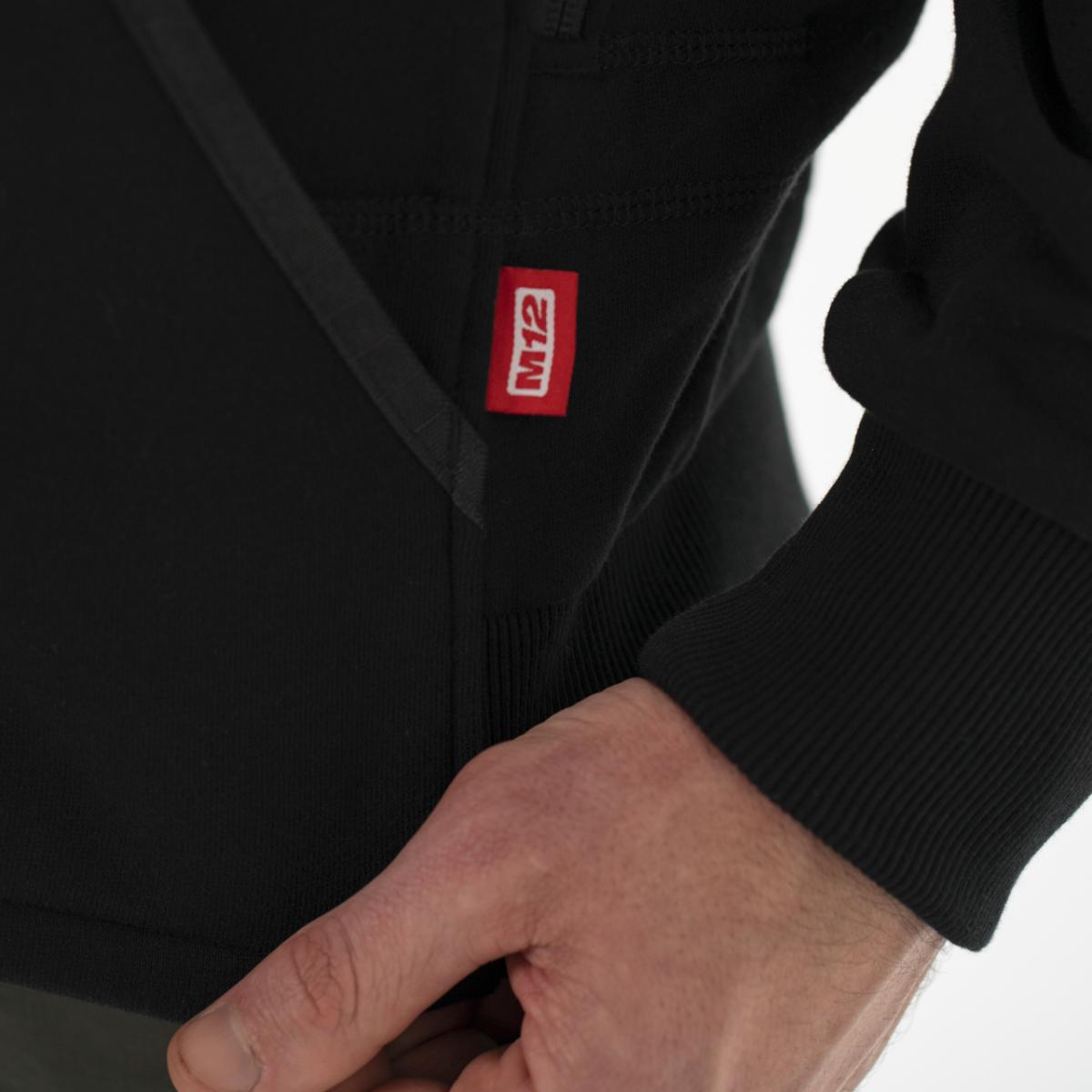 Milwaukee Akku-Thermopullover Herren schwarz
