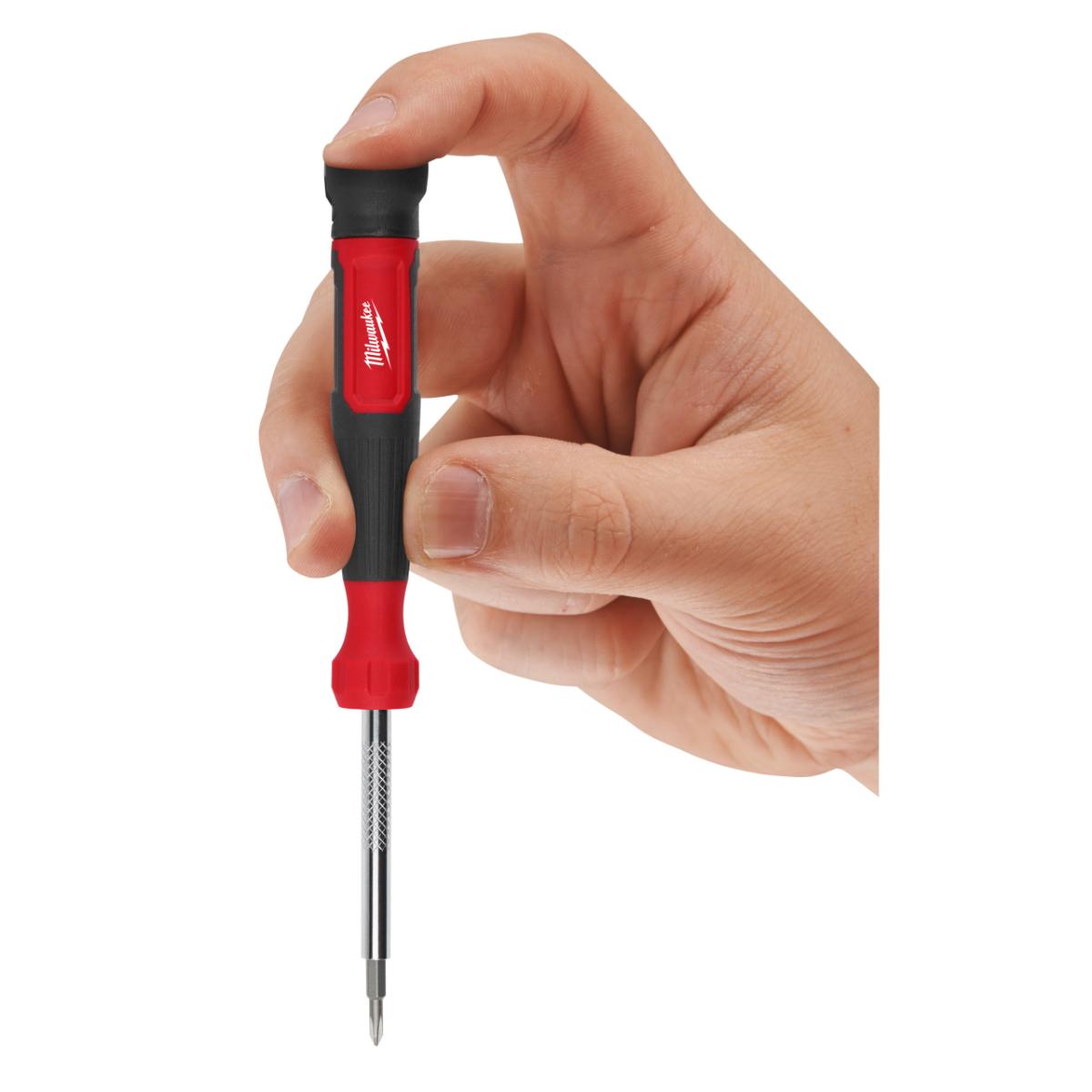 Milwaukee Feinschraubendreher 4-in-1 PH/SL inkl. 2-Wende-Bits PH/SL