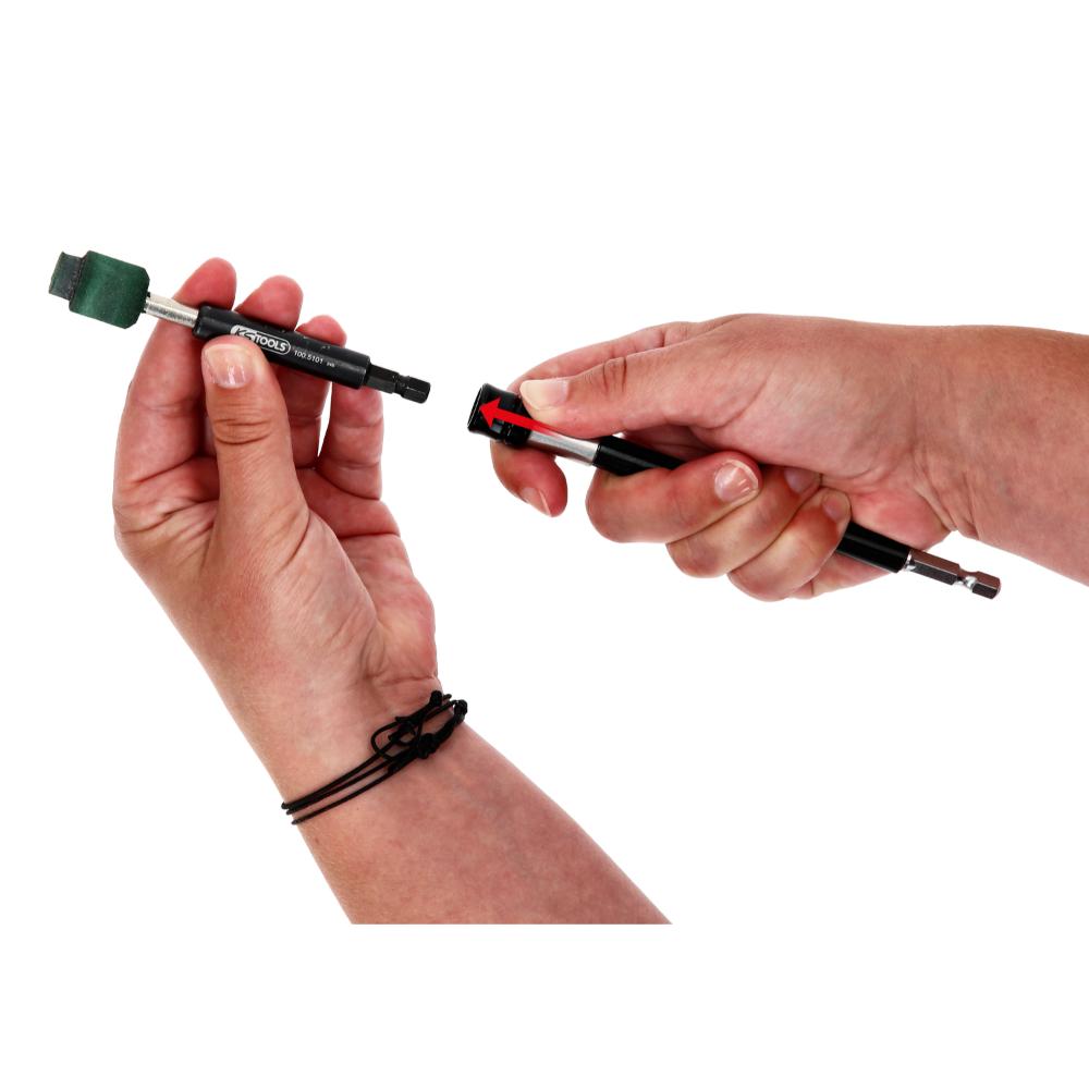 KS Tools Ventilsitz-Reinigungswerkzeug-Satz für Alufelgen, 7-tlg