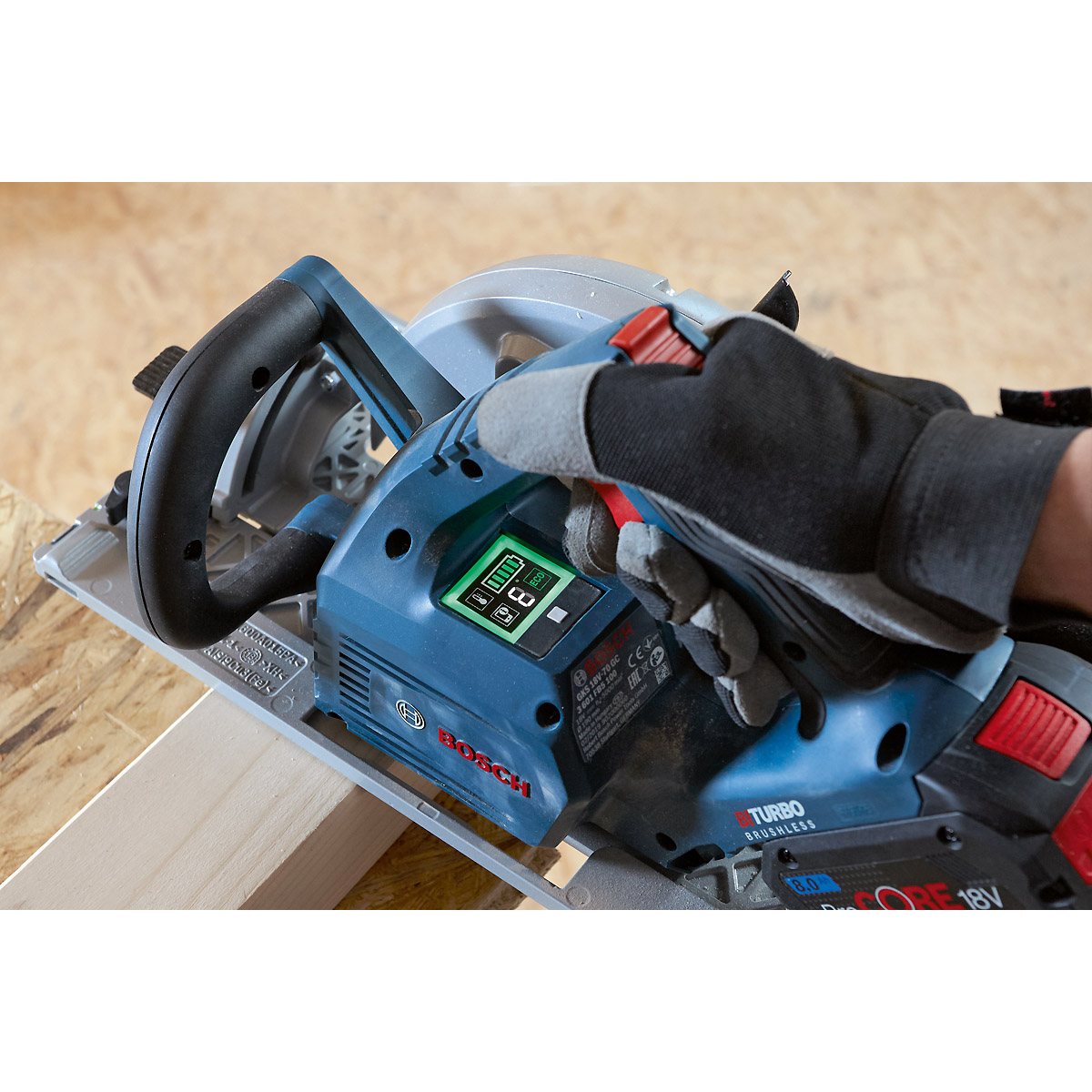 Bosch Akku-Kreissäge BITURBO GKS 18V-68 GC