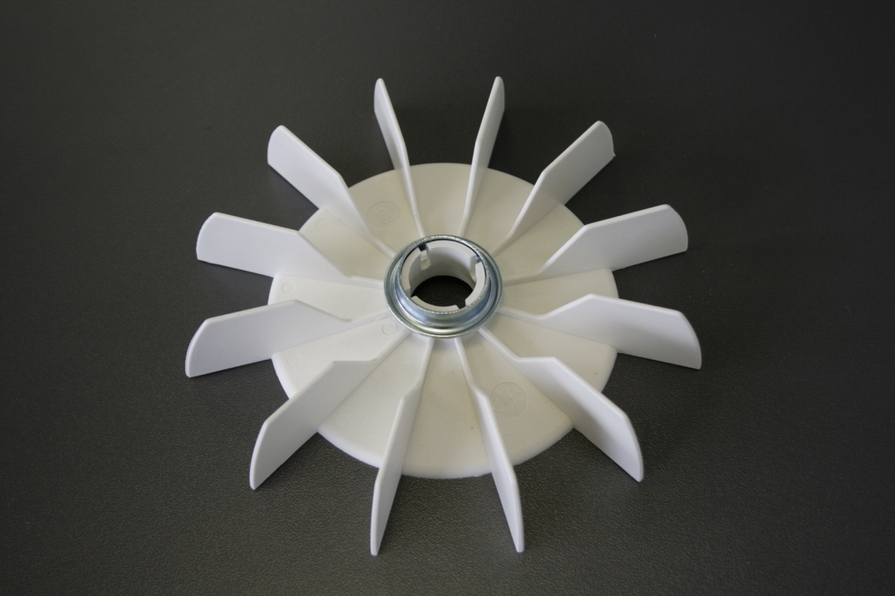 ELMAG PVC-Ventilatorflügel AD: 145, B: 19 mm für