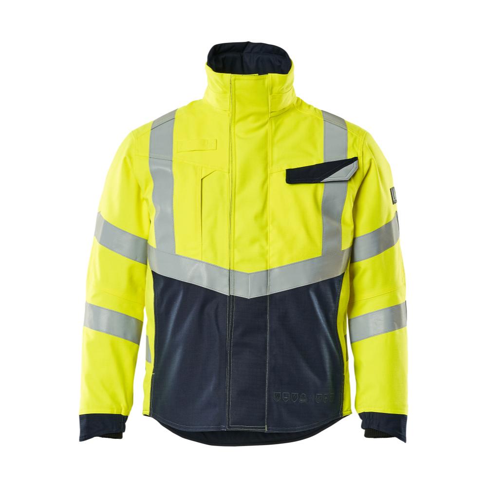 MASCOT Winterjacke MULTISAFE Hi-vis Gelb / Schwarzblau