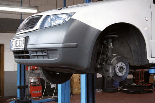 KS Tools Silentlager-Werkzeug-Satz, VAG Vorderachskonsole, 8-tlg