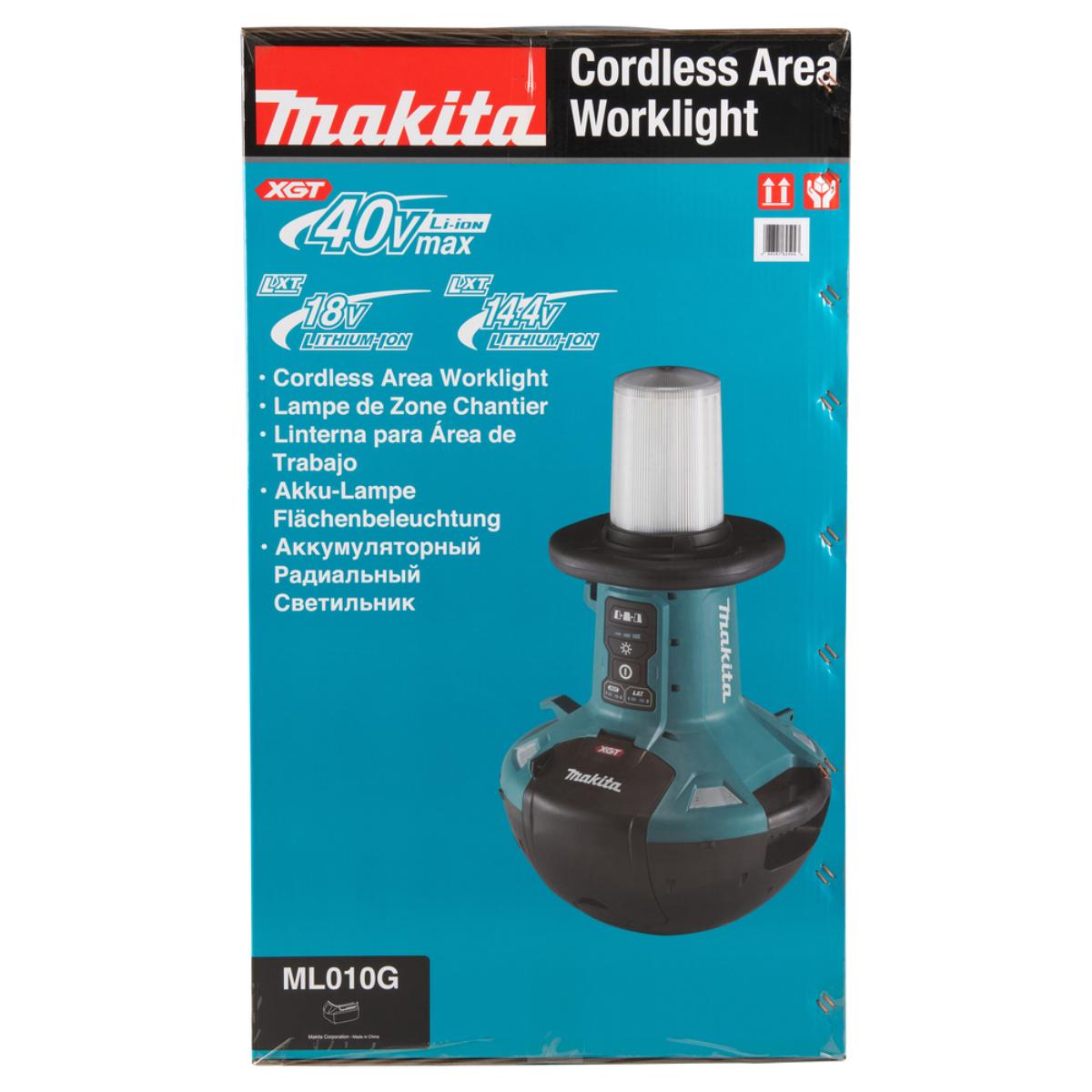 Makita LED-Flächenbeleuchtung XGT - 40V max.• 230V - 550 lx - 5.500 lm - ML010G