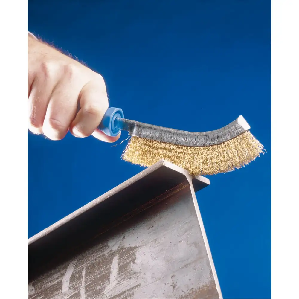 PFERD TOOLS Handbürste gebogen HBG 1reihig Messing-Draht