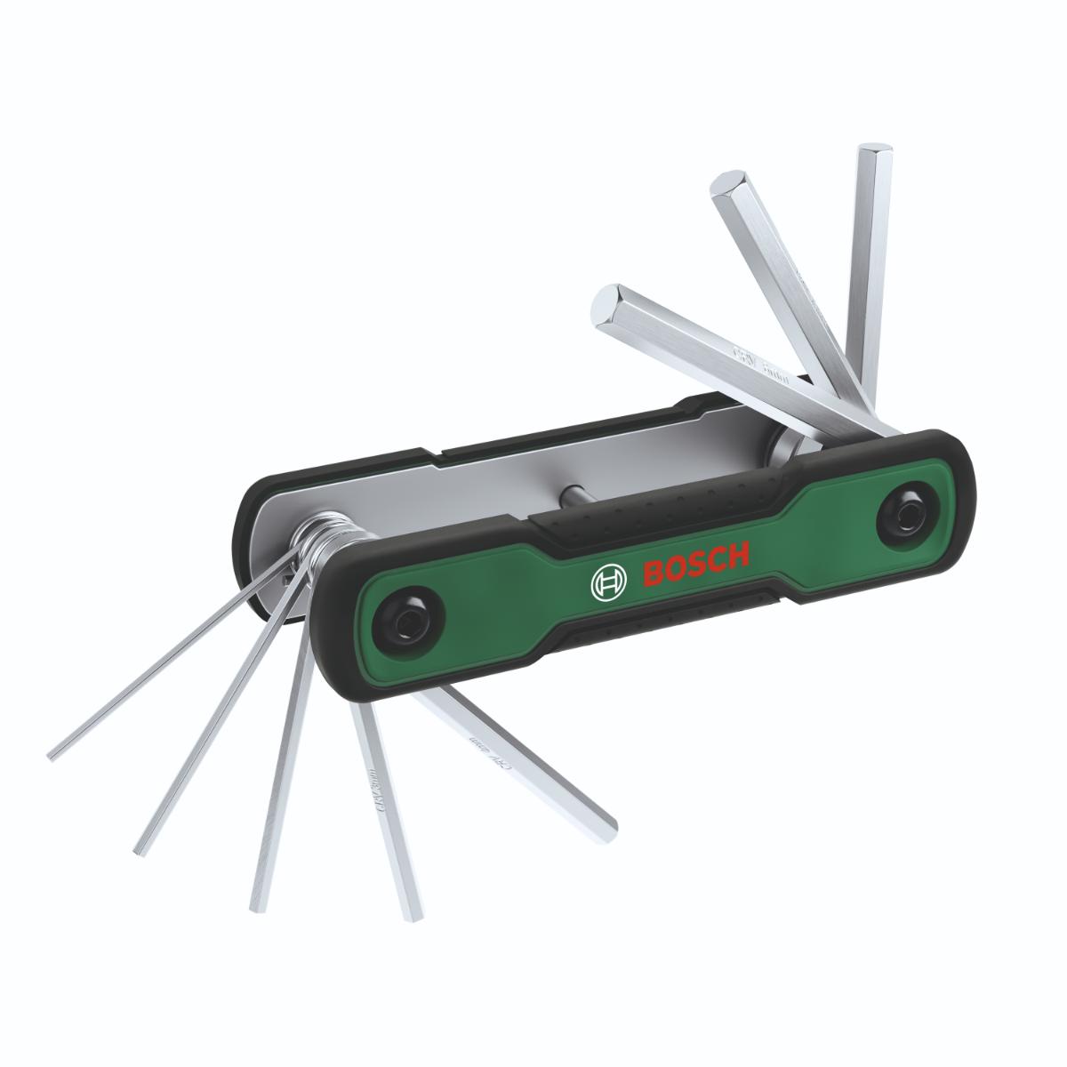 Bosch Klappbares 8-in-1-Sechskantschlüssel-Set