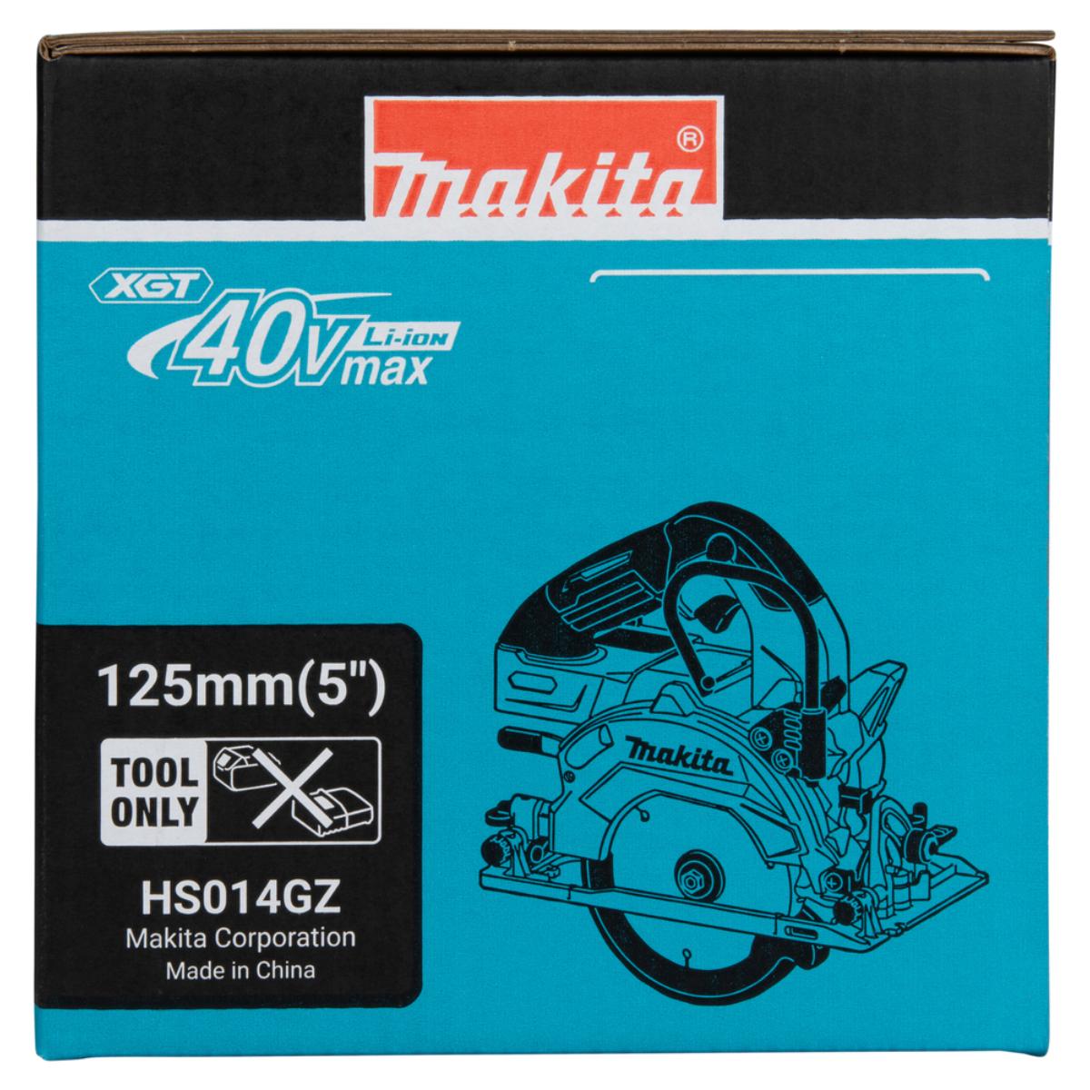 Makita Akku-Handkreissäge XGT 40V max. 6.400 min-1 47 mm 45°R/15°L