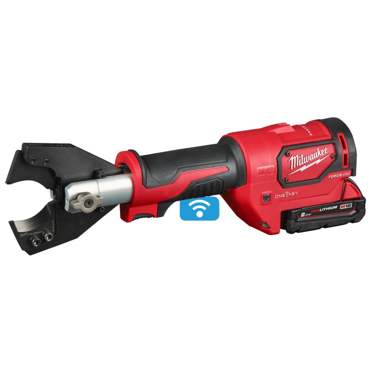 Milwaukee ONE KEY Akku-Kabelschneider M18 ONEHCC-201C FSW SET