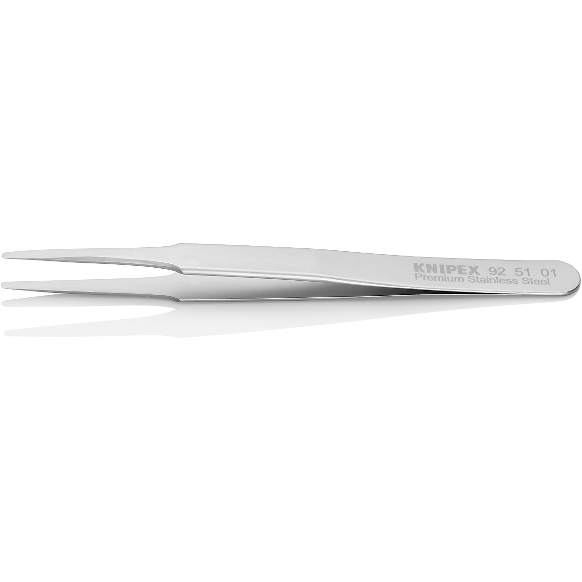 KNIPEX Präzisionspinzette Edelstahl angewinkelt