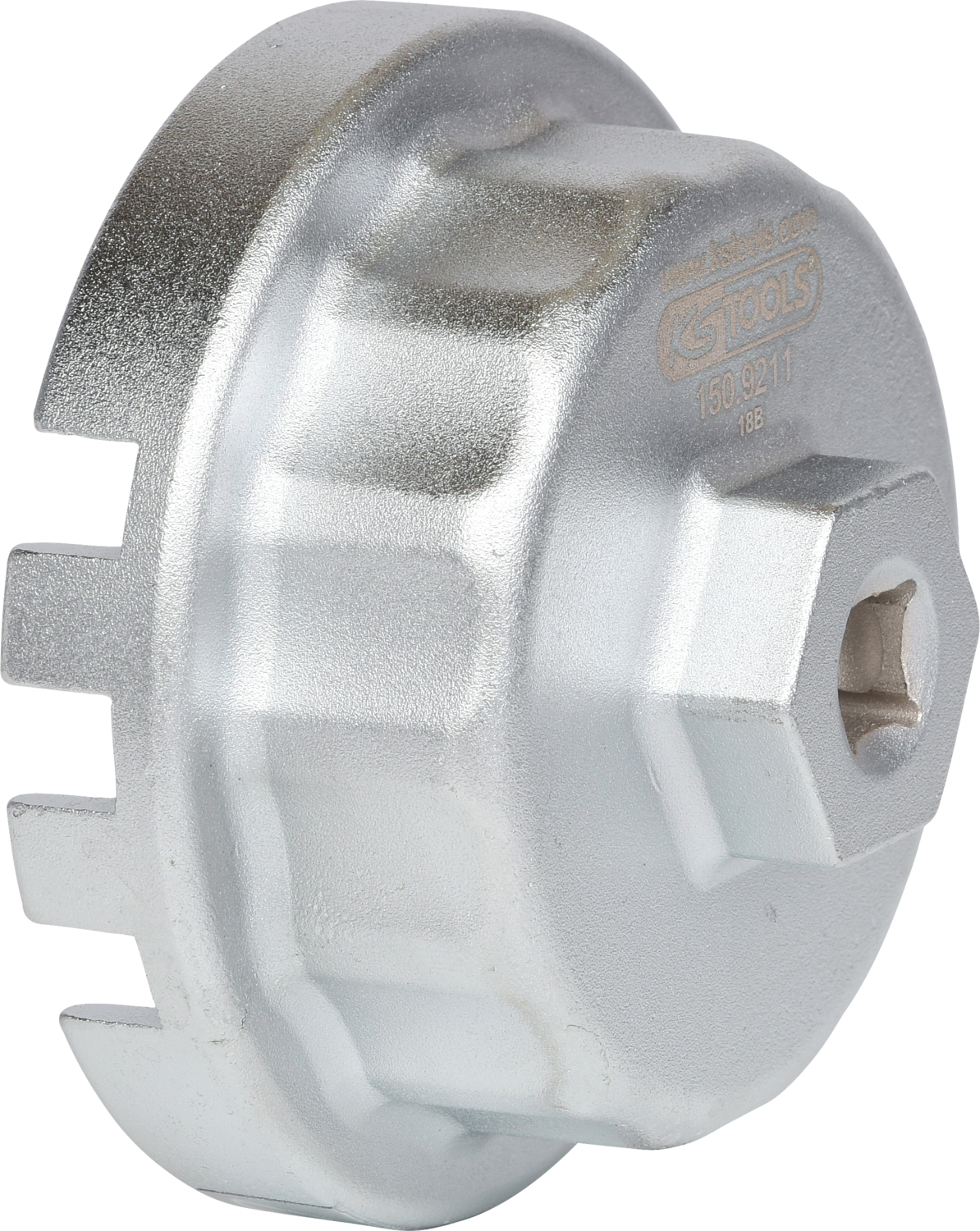 KS Tools 3/8" Ölfilterschlüssel Ø 64,5 mm - 14 Flächen