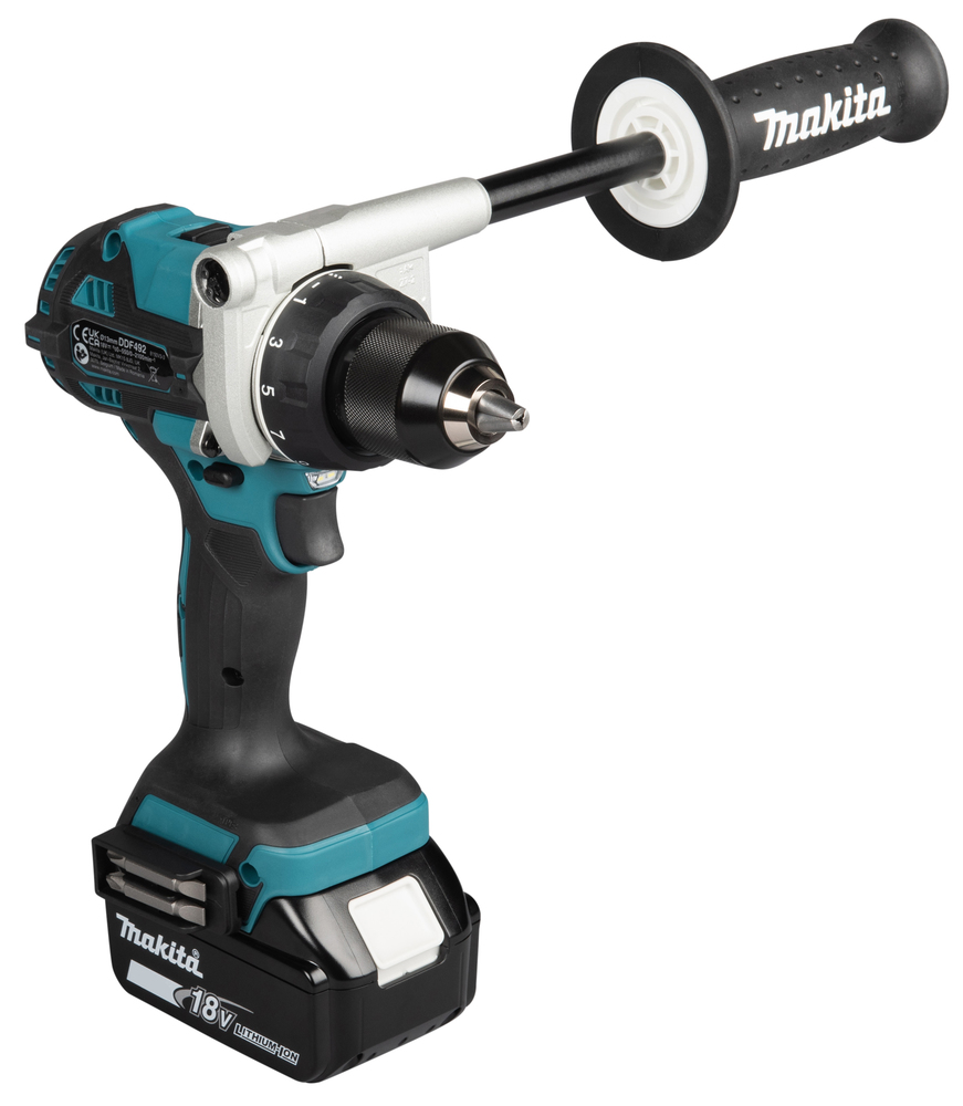Makita Akku-Bohrschrauber LXT 18V DDF492 + 3x Akku + Ladegerät im MAKPAC - DDF492RG3J
