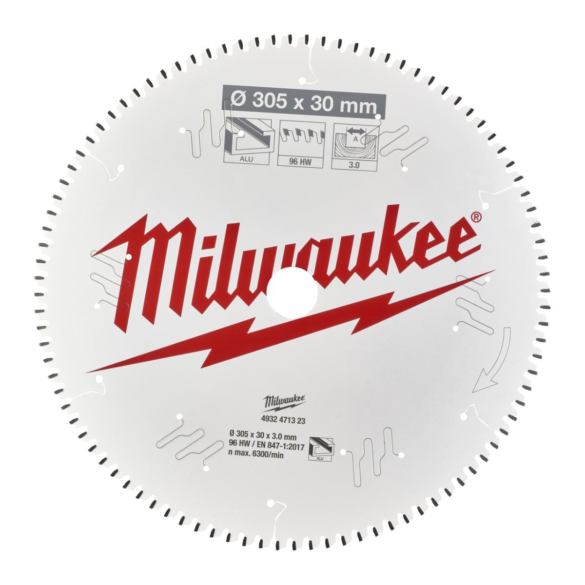 Milwaukee - KREISSÄGEBLATT 305/30MM 96Z ALU - 4932471323