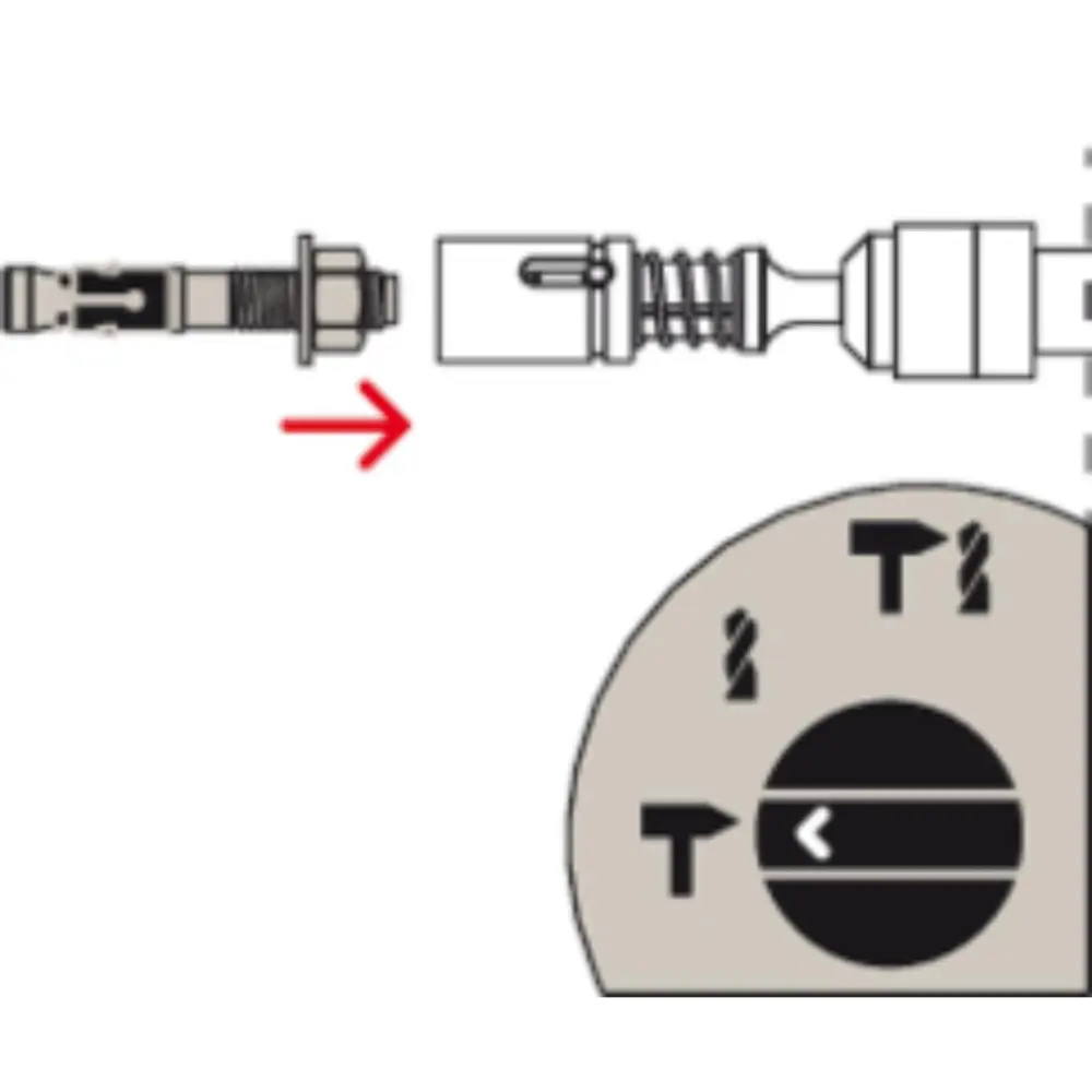 Fischer Bolzenanker-Setzgerät FA-ST II Set