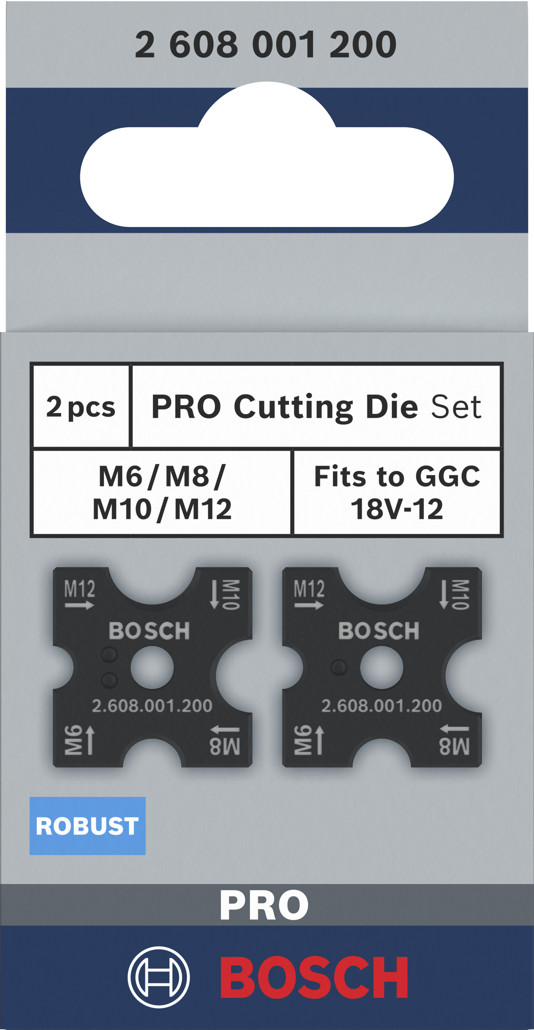 Bosch PRO Schneidebacken M6, M8, M10, M12, 2-Stück