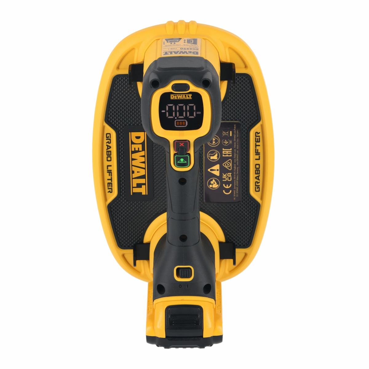 DEWALT 18V Akku-Vakuum-Heber mit Akkus (18 Volt / 2 Ah) und System-Schnellladegerät