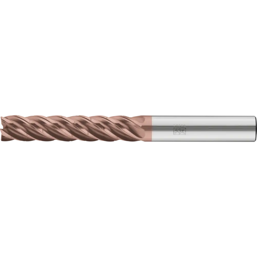 PFERD TOOLS VHM-Fräser Ø6mm, 5 Schneiden, mit Spanteiler, 5xDC, Radius 0,5mm, Schaft HB
